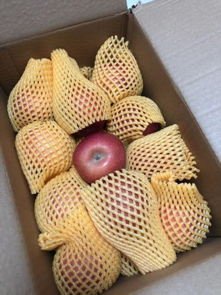 Box of Chinese Apples (Yantai) Delivered to Customer in Nanjing (5kg for RMB 22.4 (AUD 4.66)
